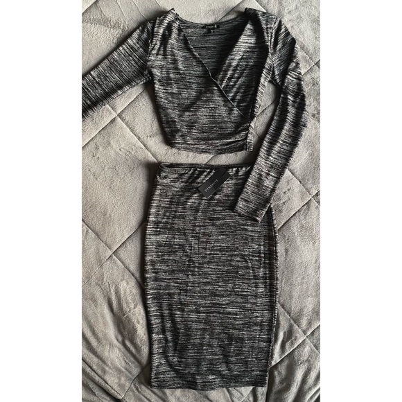 Dynamite Jupe Crop Top and Midi Skirt Set - Picture 1 of 5